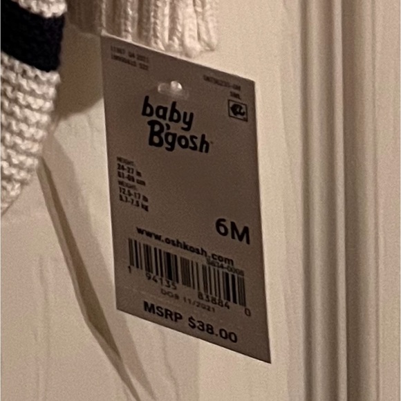 Baby bgosh stripped sweater - Picture 2 of 2